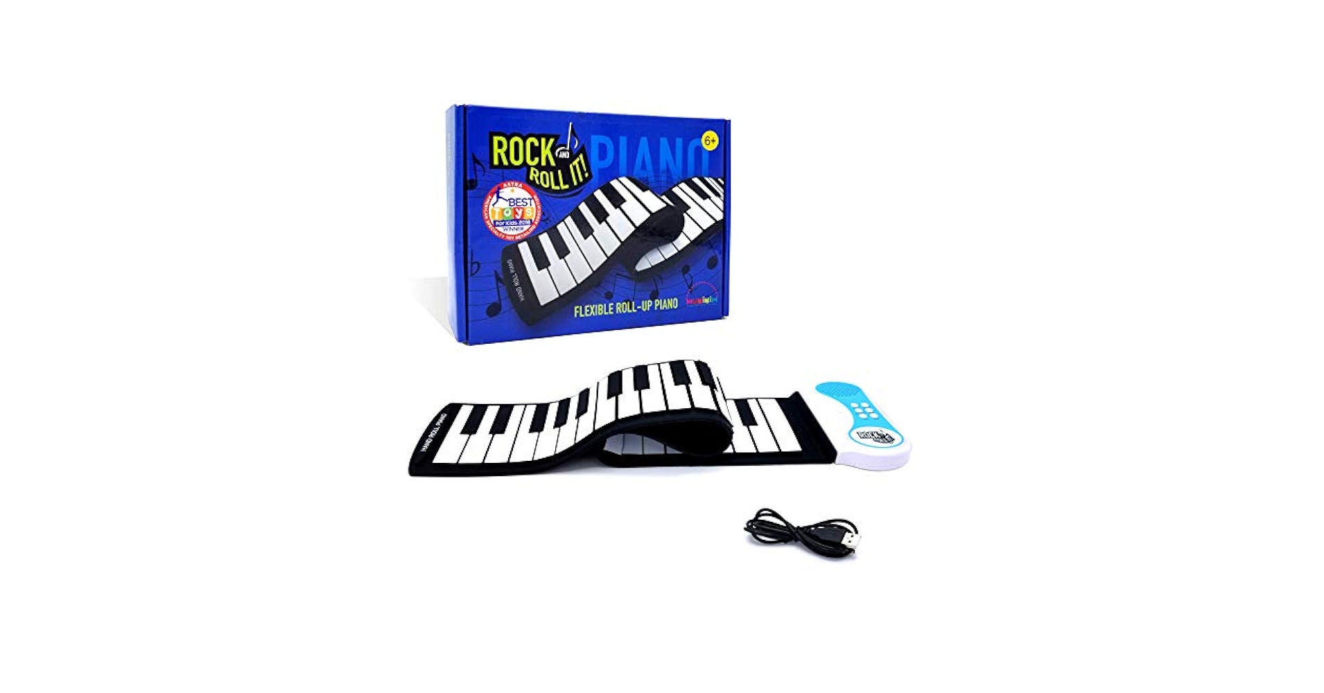 ローリンピアノ Rollin Piano Keyboard ~ 49 Keys ~ 30 Functions Soft Mat